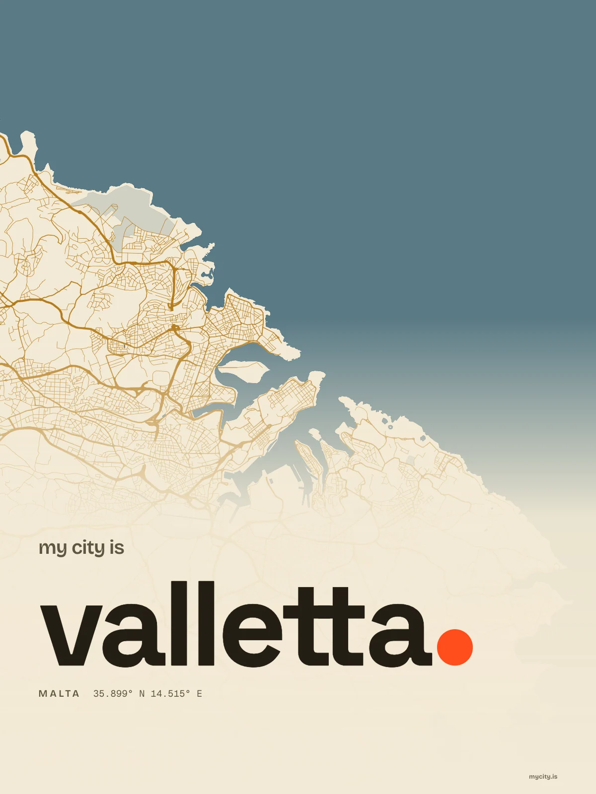 Valletta, Riso map
