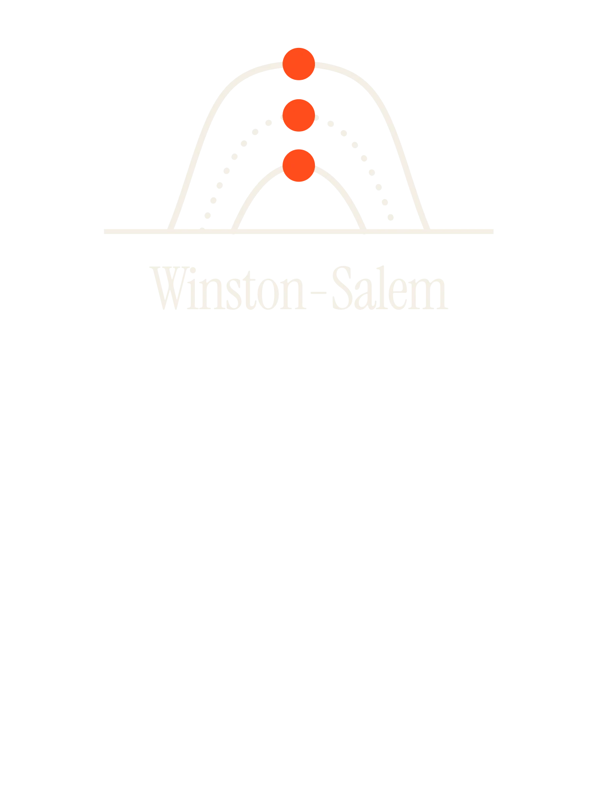 Winston-Salem, Sun Path: Three Arcs