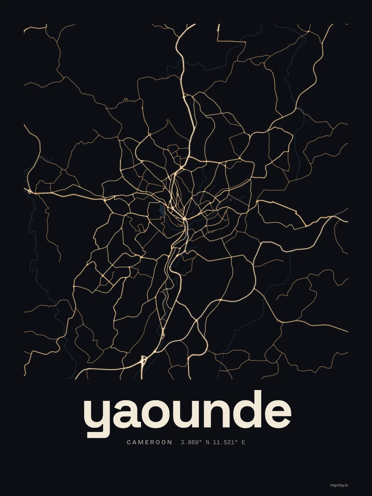 Yaounde, Night Shift map